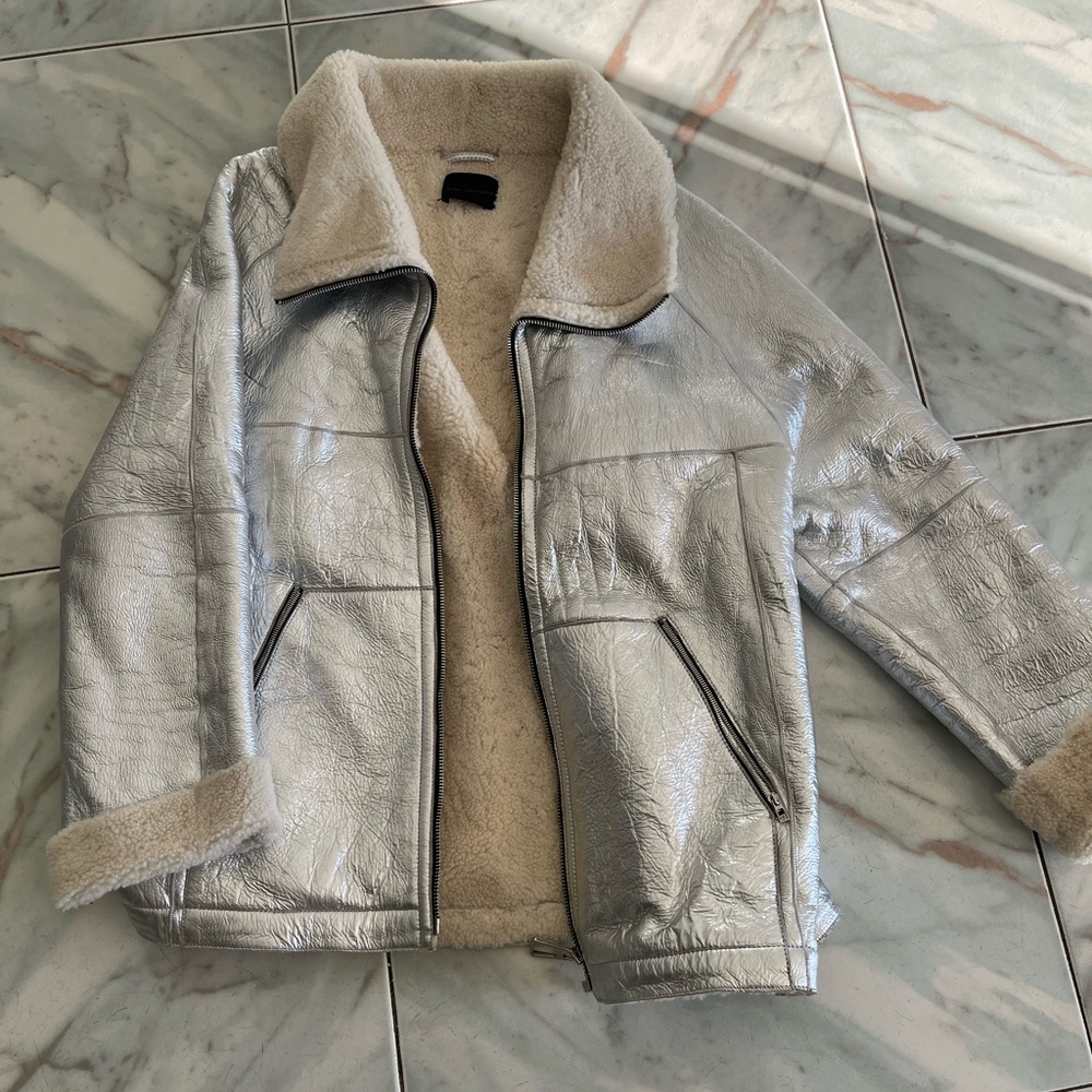 Womens shearling jacket